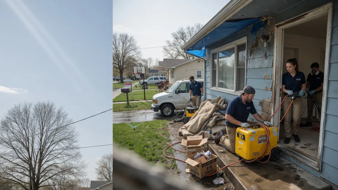 Basement Flood Cleanup in Huttig, AR near me